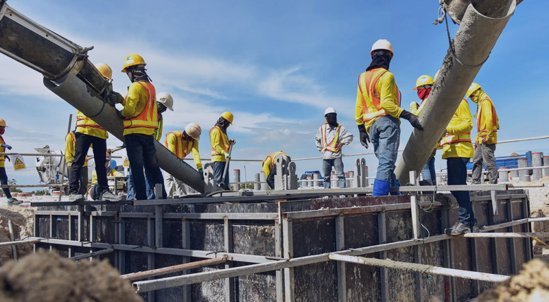 أعمال البنية التحتية